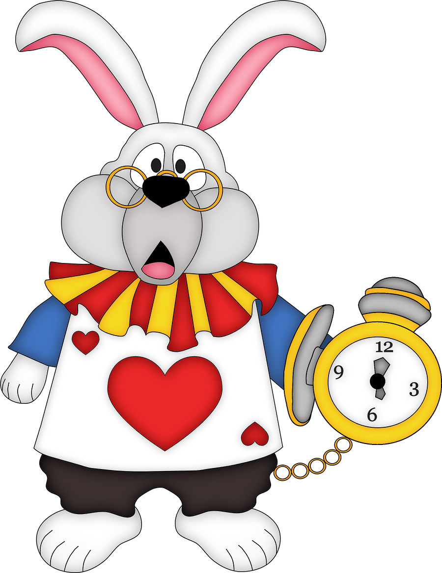 Say Hello - Personagens De Alice No Pais Das Maravilhas Em Desenho (900x1168)