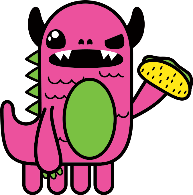 Taco Is An Outspoken Self-starter, So It Comes As No - So So Happy Monsters (814x690)