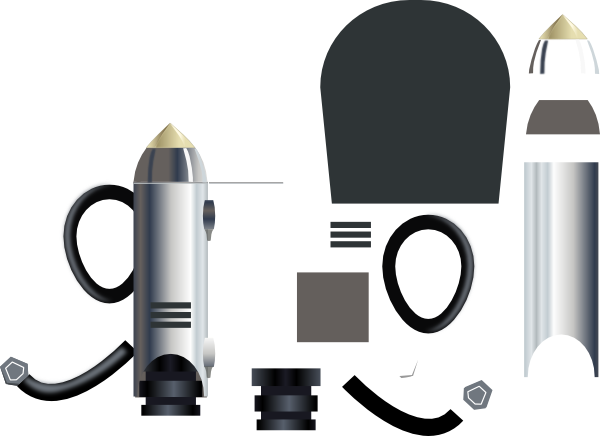 Jet Pack Clip Art At Clker - Jet Engine (600x436)