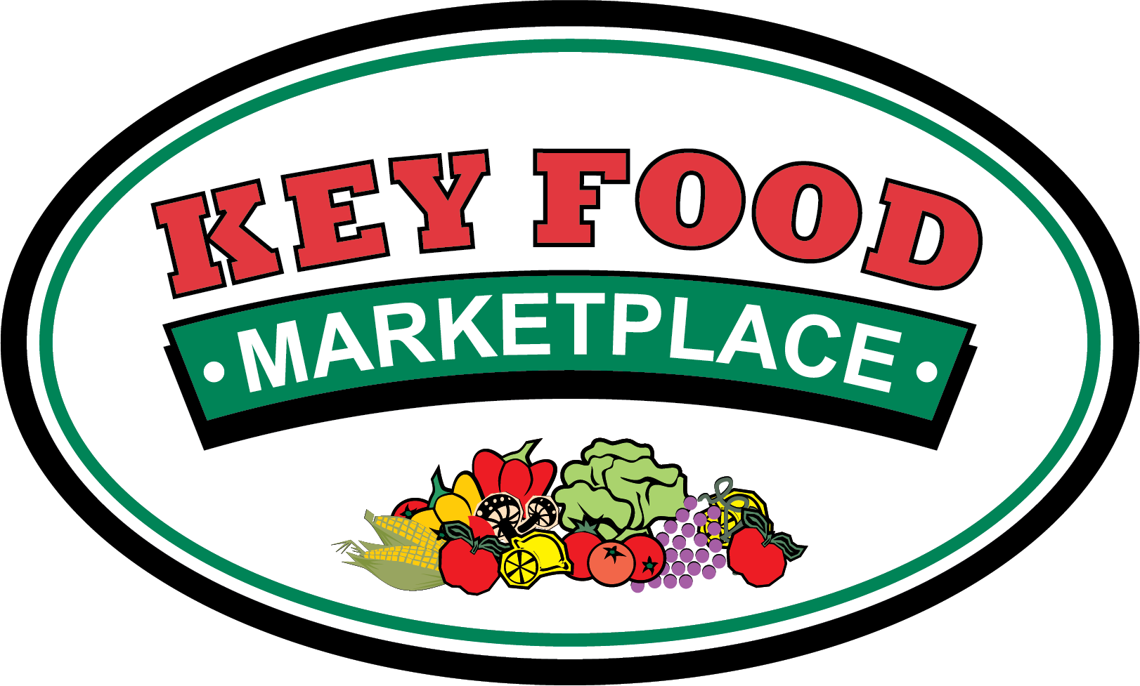 Key Food Marketplace - Key Food Marketplace Logo (1622x977)