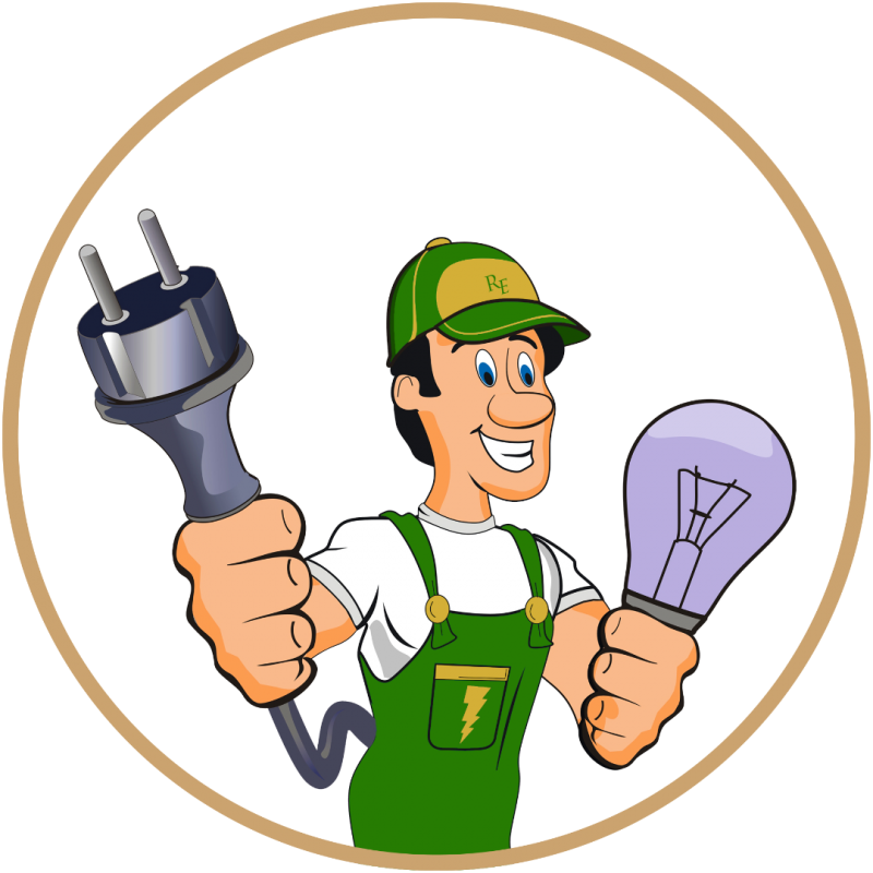 1 Of - Electrician Clipart (800x800)