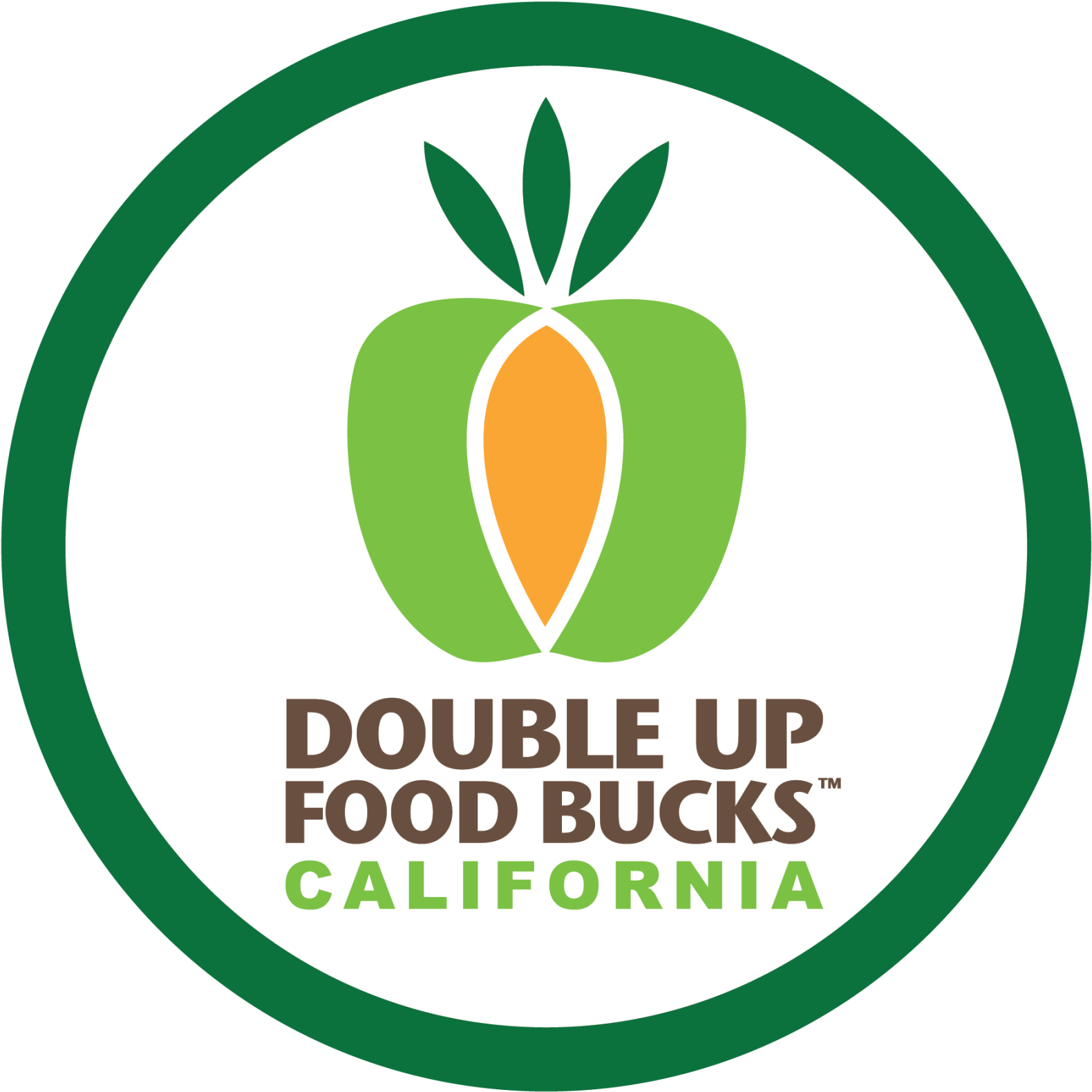 Double Up Food Bucks California Logo - Double Up Food Bucks (1600x1600)
