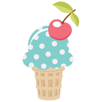 Birthday Ice Cream Clipart - Scalable Vector Graphics (432x432)