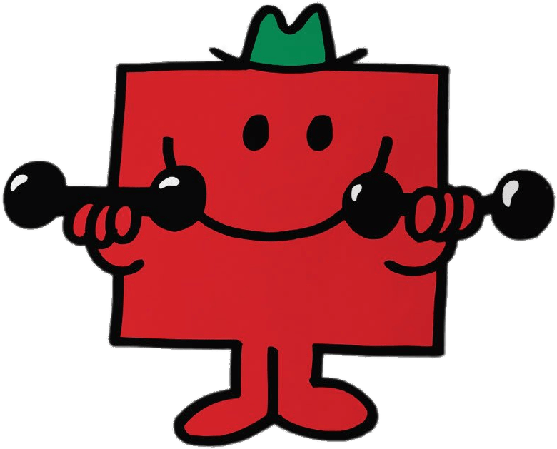 Strong Png - Mr Men And Little Miss (1024x1024)