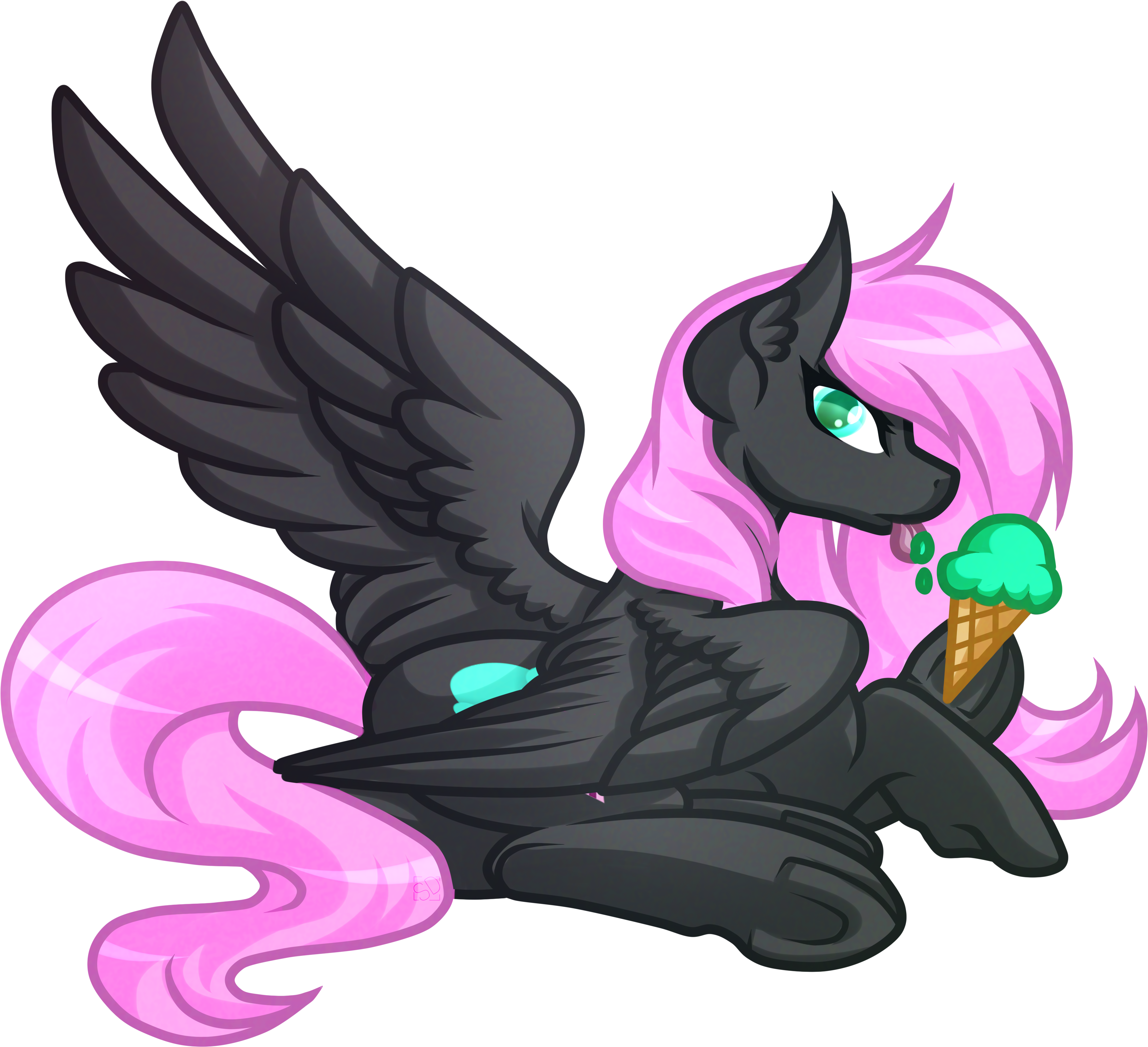 Cream Cloud By Amazing-artsong - Illustration (4312x3628)