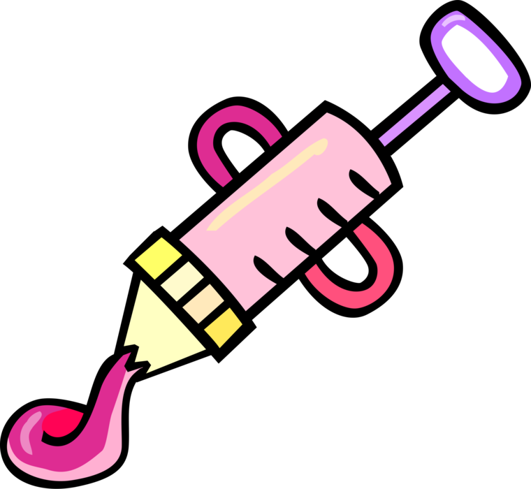 Vector Illustration Of Cake Frosting And Decorating - Vector Illustration Of Cake Frosting And Decorating (760x700)