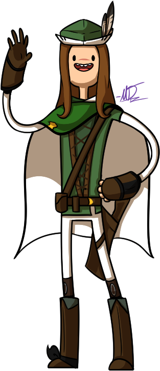 Walder In The Adventure Time Style By Masterdaye - Adventure Time (389x785)