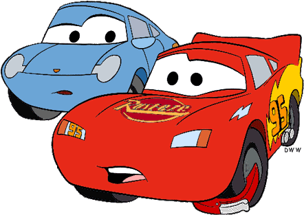 Vehicle Clipart 2 Car - 2 Cars Clipart (446x332)