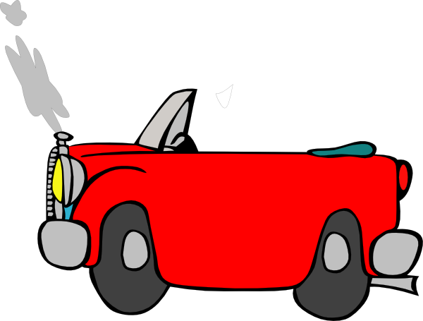 Car Breakdown Clip Art At Clker - Car Breakdown Vector Png (600x455)