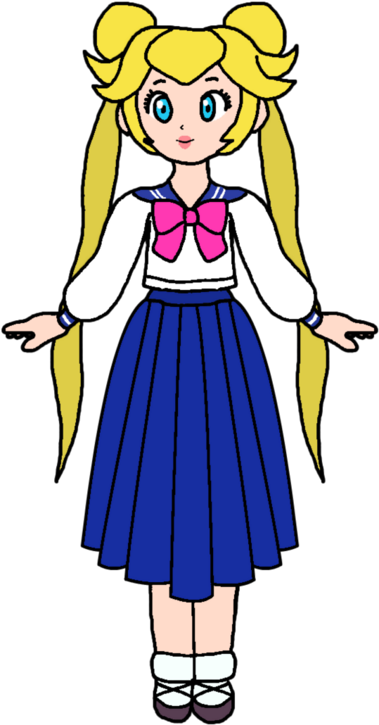 Juuban Municipal Junior High School By Katlime - Peach Vivian By Katlime (720x1109)