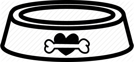 Pet-food Icons - Dog Food Icon (512x237)