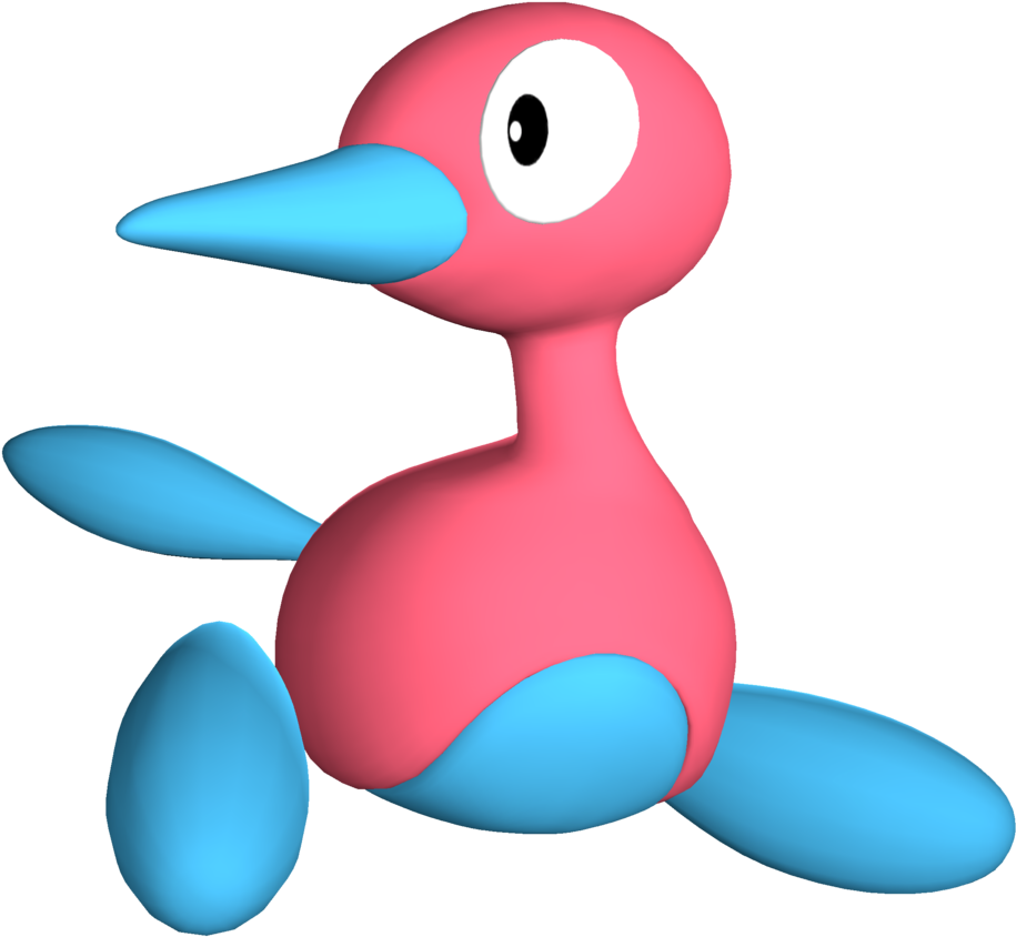 Porygon2 [render] By Arrancon - Duck (941x849)