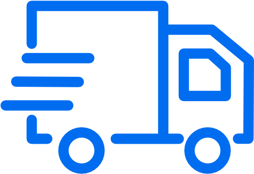 Delivery Truck Blue - Truck (512x512)