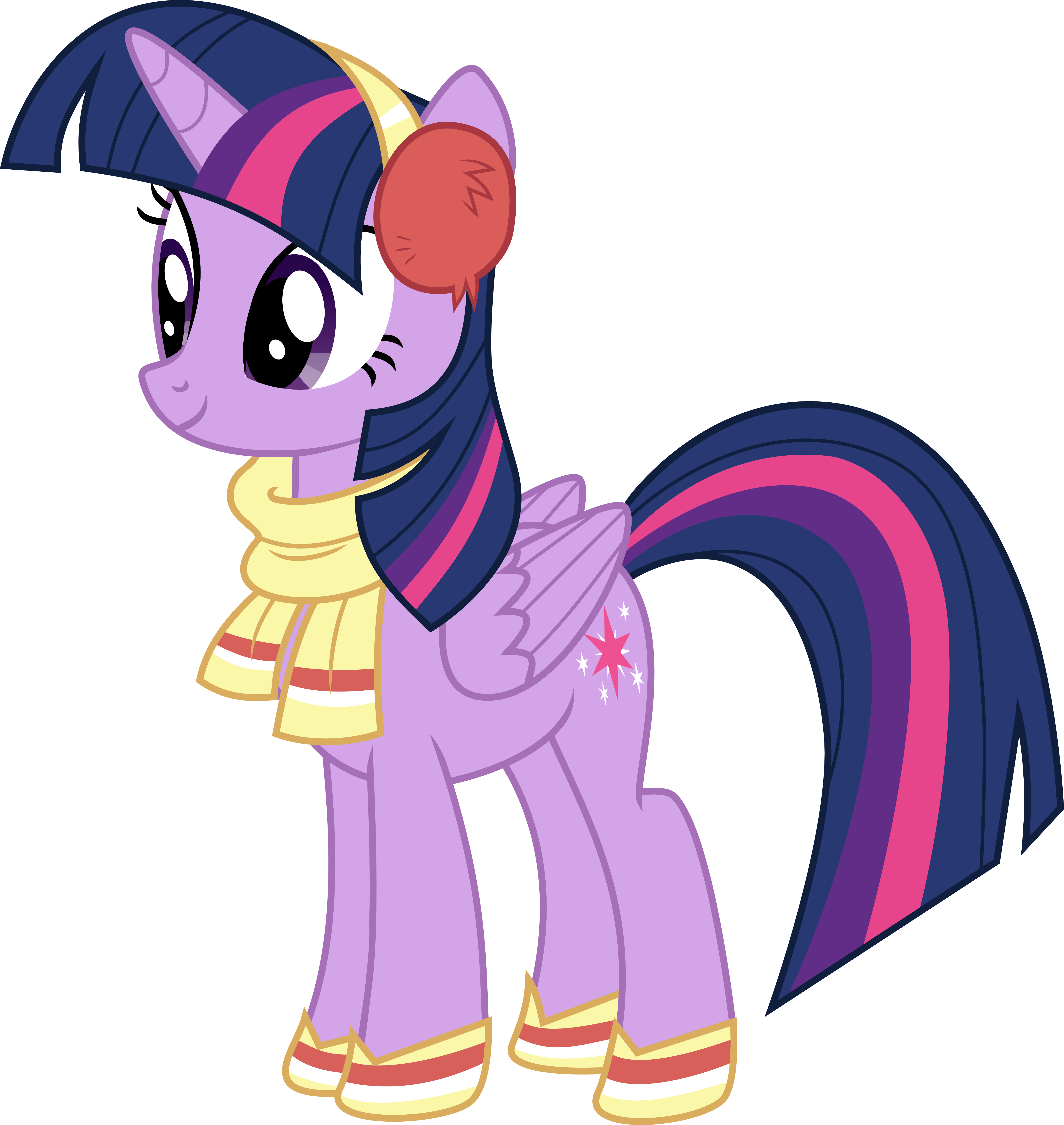 Absurd Res, Alicorn, Artist - Mlp Twilight Sparkle Winter Clothes (4717x4988)