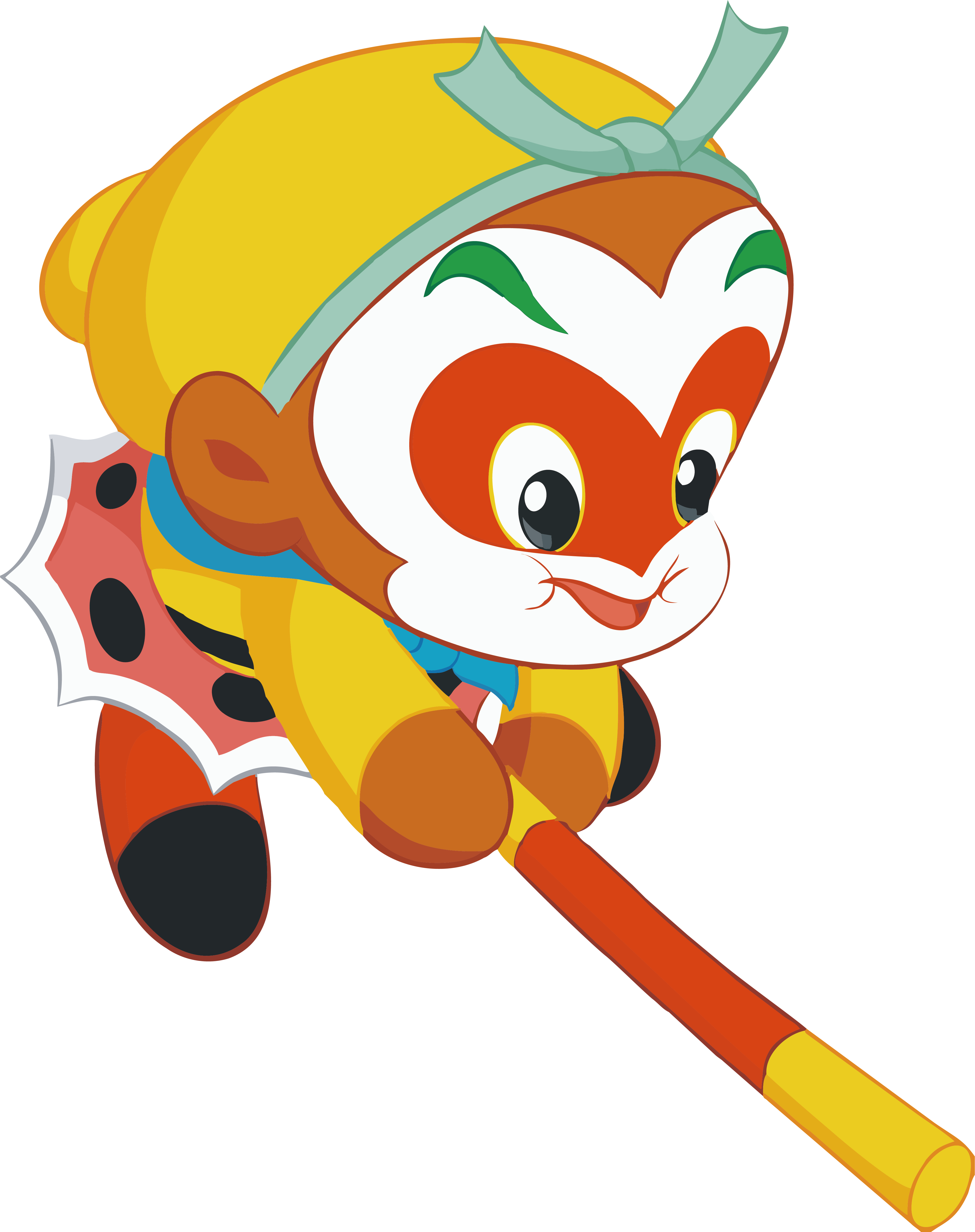 Sun Wukong Journey To The West Q-version Cartoon - Sun Wu Kong Icon (4136x5227)