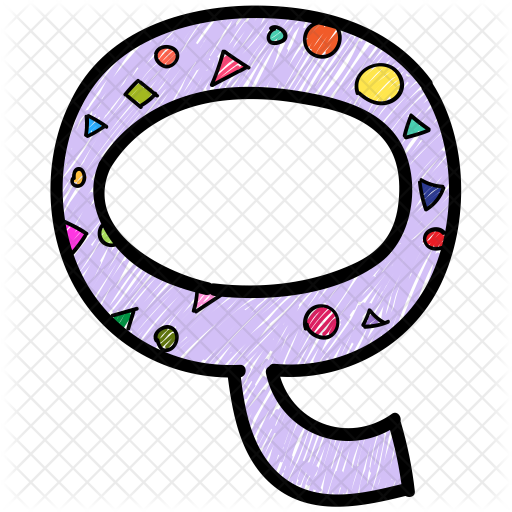 Alphabet Letter Q Icon - Q (512x512)