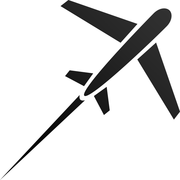 Become Elite With Aeroguard - Airplane Vector (606x606)