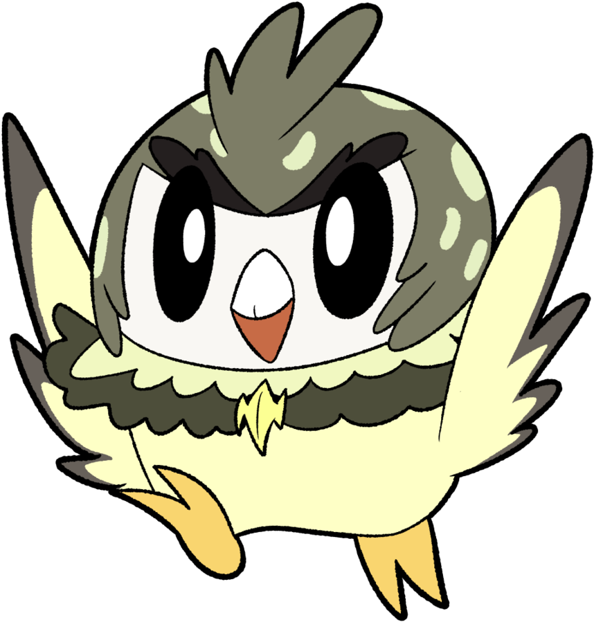 Pkmn Borb By Starriichan - Rick And Morty Bird Person Png (873x916)