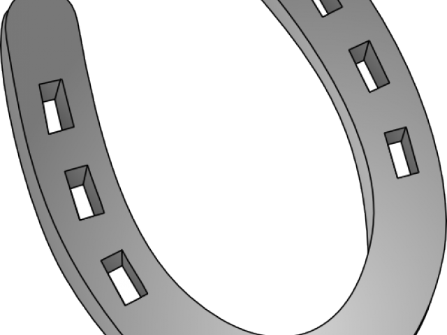 Horseshoe Clipart Silver Horseshoe - Horseshoe Clip Art (640x480)