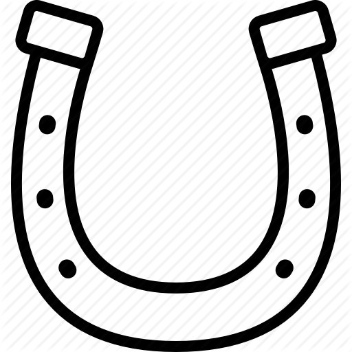 Luck Clipart Lucky Horseshoe - Horse Hoof Clipart (512x512)