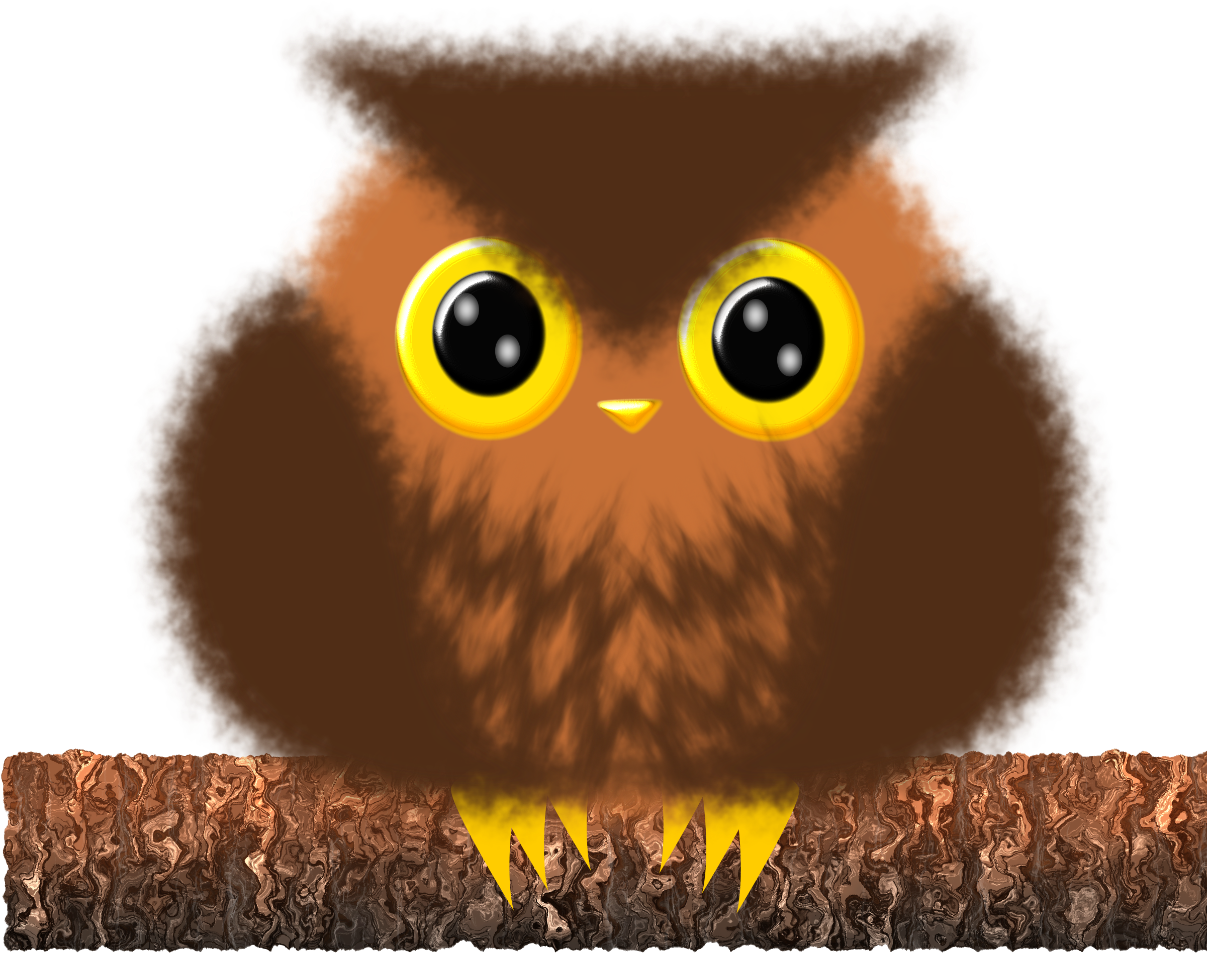 Brown Owlet - Owl (2400x2200)