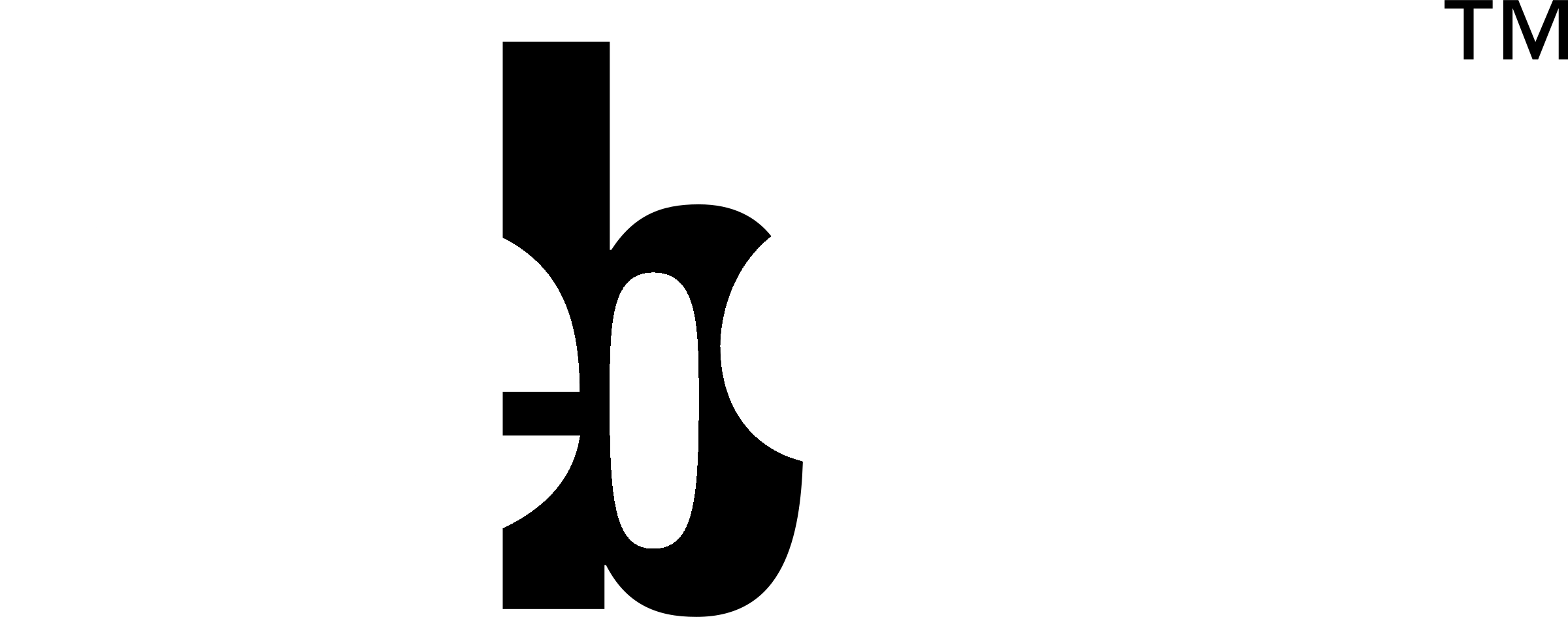 Ebay Logo Black And White - Graphic Design (2400x945)