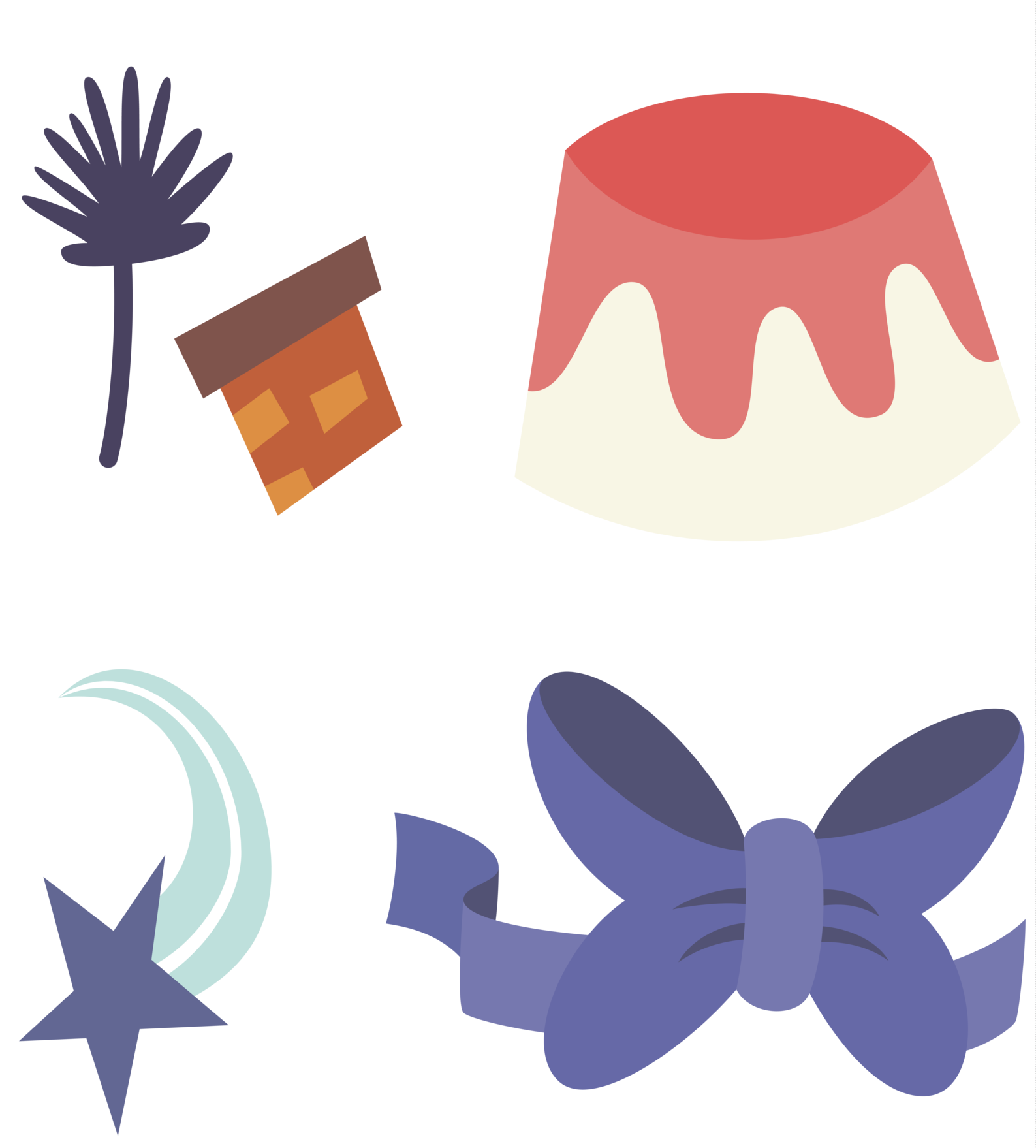 Hearth's Warming Bg Ponies' Cutie Marks - A Hearth's Warming Tail (1600x1757)