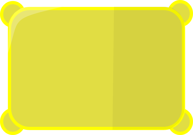 Pillow-2 - Blank Yellow Road Sign (784x547)