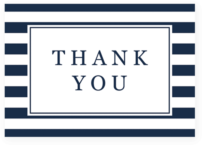 Nautical Baby Shower Thank You Cards For Boys By Littlesizzle - Graphics (819x1024)