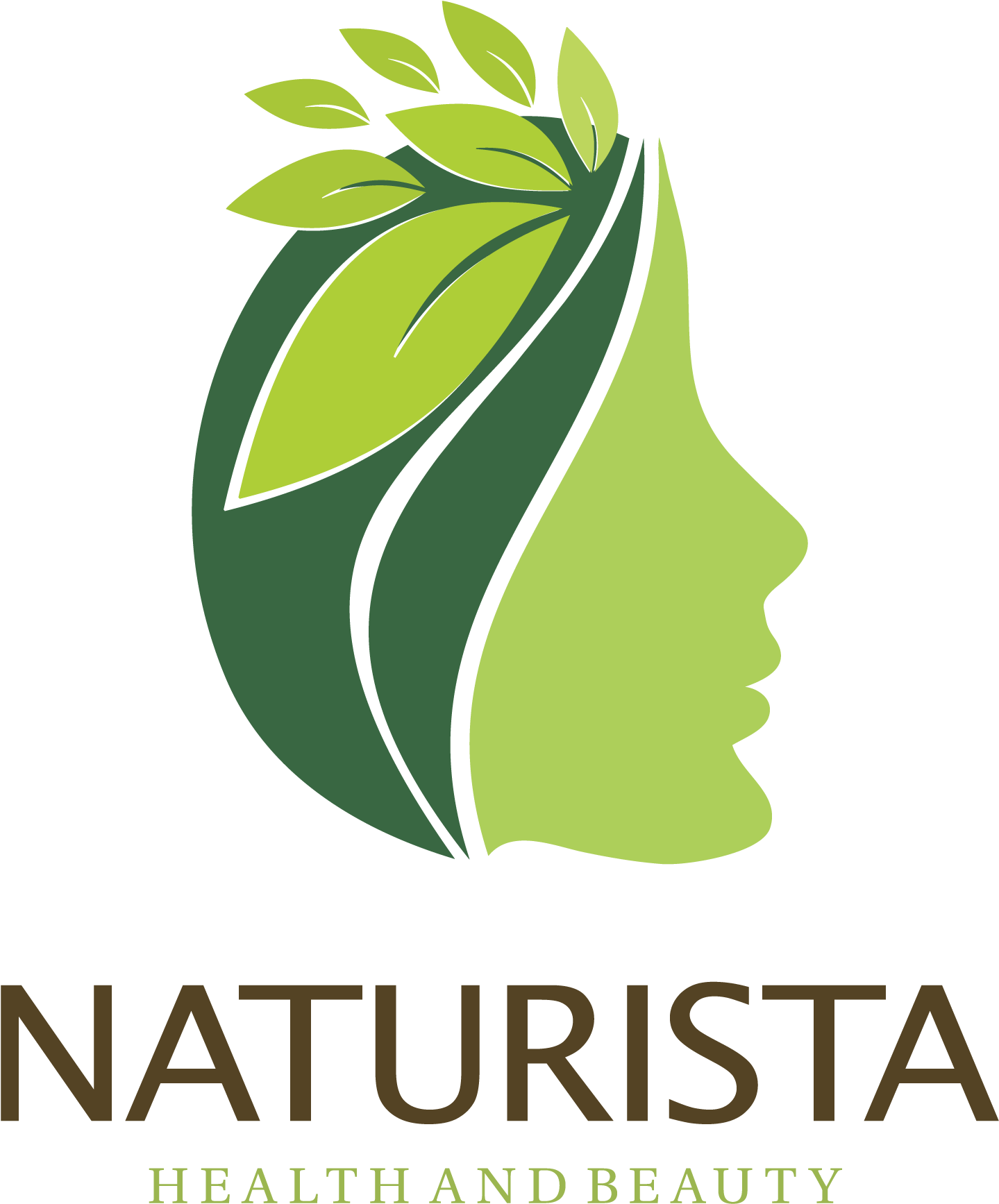 Beauty Portrait Of Nature Woman With Green Leaves Hair - Naturista (2000x2000)