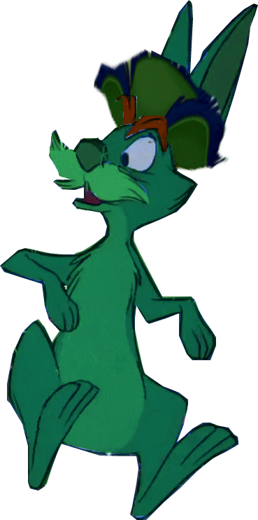 Me As A Green Rabbit By Jeffersonfan99 - Merlin Rabbit (369x742)