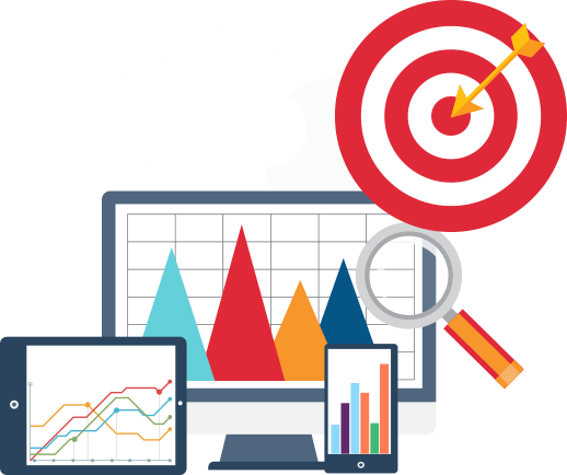 Account Based Marketing Services - Web Traffic Icon (518x434)