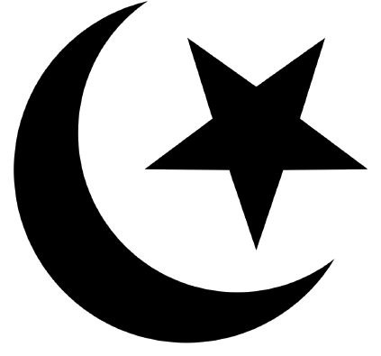 Muslim Star And Moon (423x408)