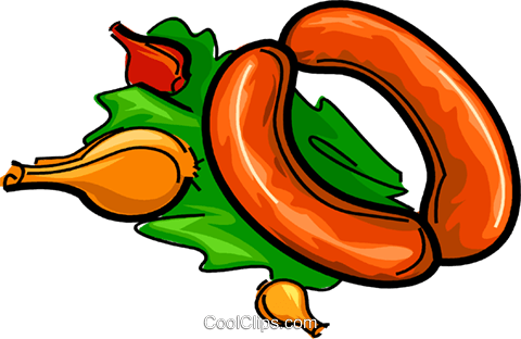 Slovenian Kranjska Klobasa Sausage Royalty Free Vector - Slovenian Kranjska Klobasa Sausage Royalty Free Vector (480x312)