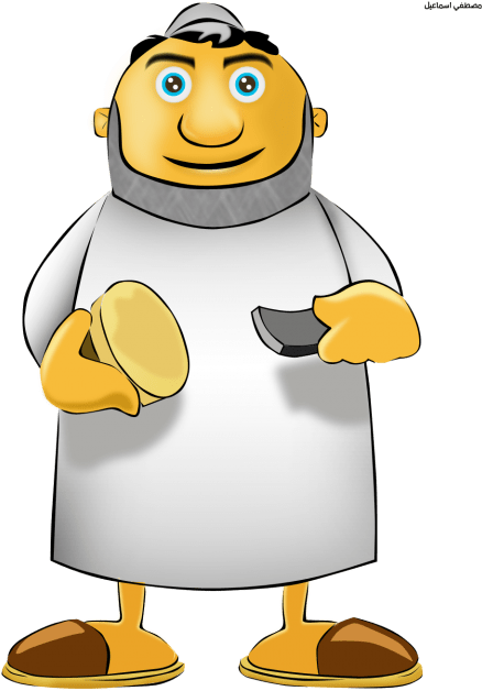 Free Png Person Islamic Clipart Png Images Transparent - رسومات للمسحراتى (733x1024)