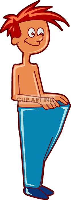 Graphics For Thin Boy Graphics - Skinny Person Clip Art (250x705)