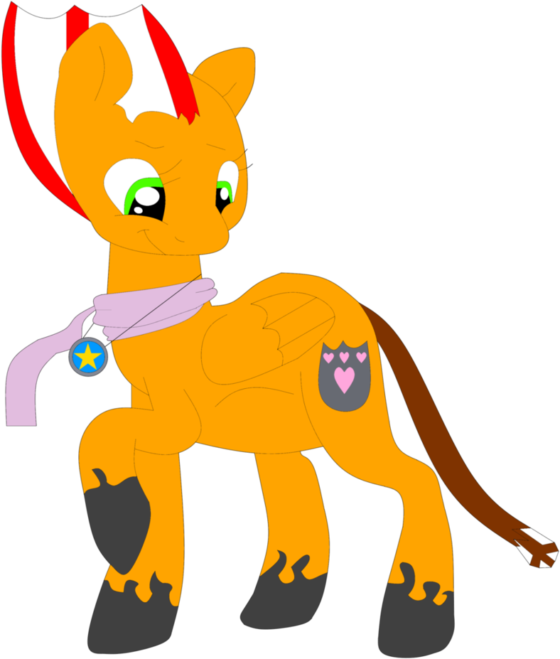 Amber Stone 3 Months With A New Child By Fire Torchie - Cartoon (820x975)