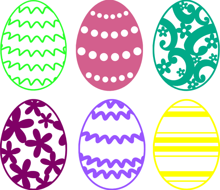 Easter Egg Cutting Files - Easter Egg Svg Free (760x657)