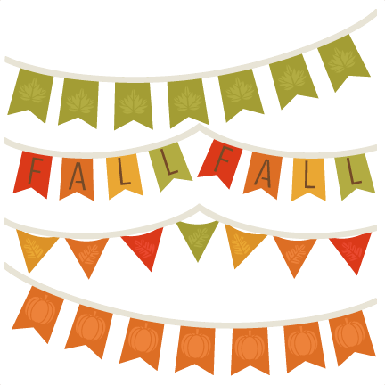 Fall Banner Clipart (432x432)