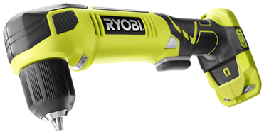 Ryobi One 18v Cordless Right Angle Drill Driver - Ryobi 18v Angle Drill (400x400)