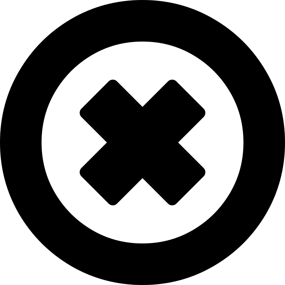 Times Circle O Comments - X With A Circle Around (980x980)