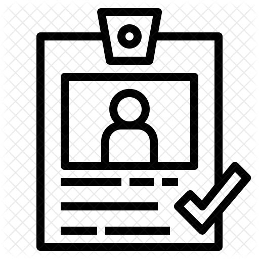 Identity Card Icon - Identity Document (512x512)