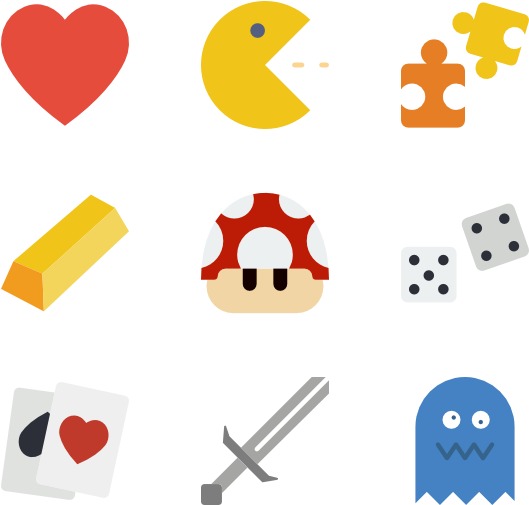 Game Assets 47 Icons - Game Icon (600x564)