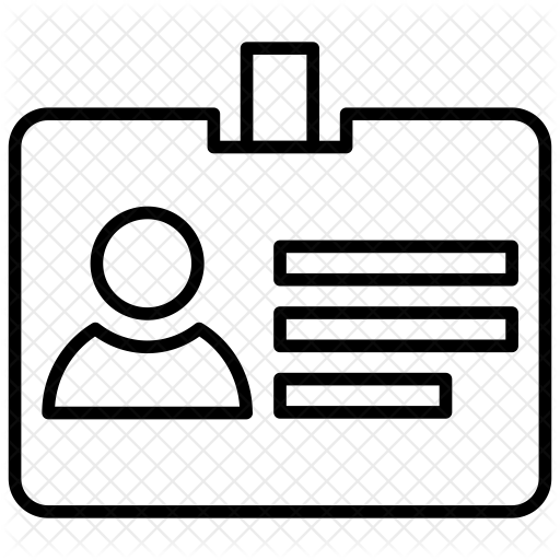 Business Card Icon - Visiting Card (512x512)