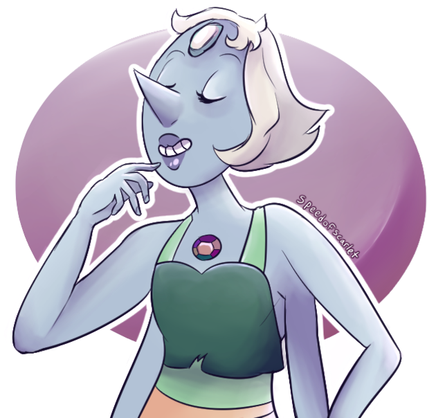 Short Hair Opal By Idrawmaximumride - Cartoon (1024x723)