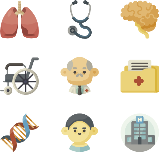 Hospital 50 Icons - Hospital 50 Icons (600x564)
