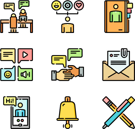 Dialogue Assets 30 Icons - Package Delivery (600x564)