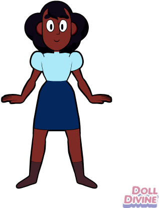 Connie New Hair-cut2 By Sfcabanas15 - Steven Universe Connie Short Hair (400x600)