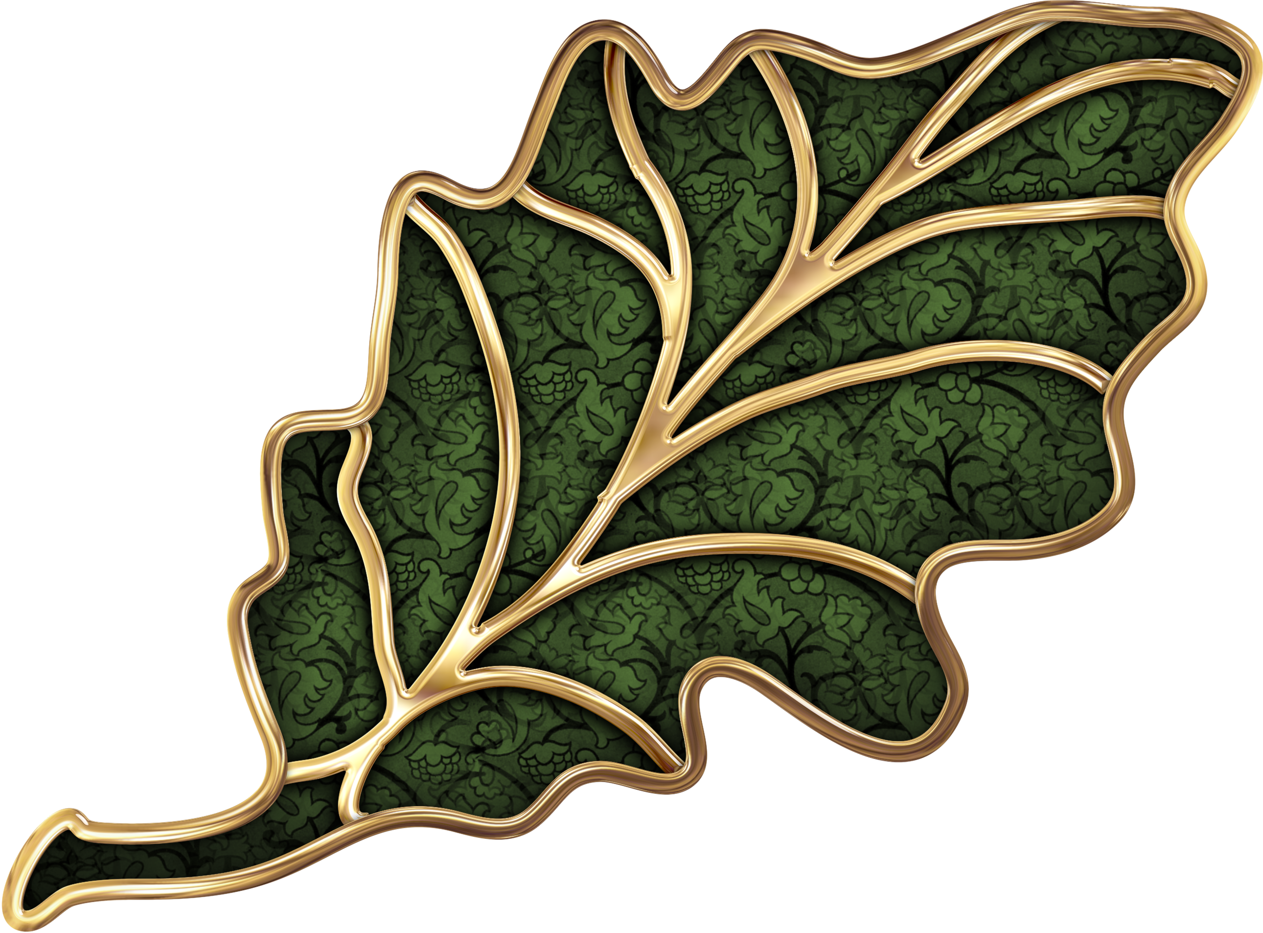 Oak Leaf Cluster Digital Image - Дубовый Лист Png (2471x1825)