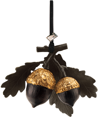 Acorn Ornament, Perfect For My Gold Tree - Christmas Day (321x428)